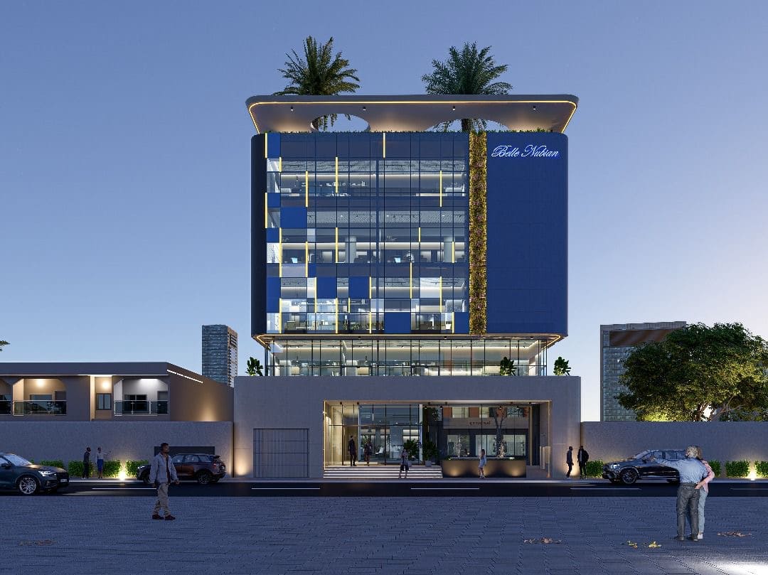 Immeuble de bureaux R+3 avec sous-sol - Abidjan