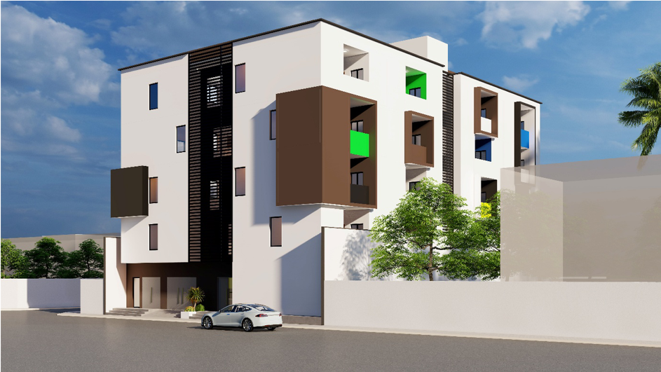 Immeuble R+4 pour étudiants - Lomé