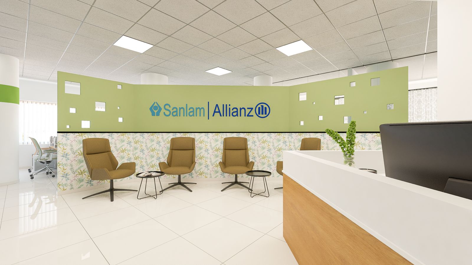 Réaménagement des Locaux De SANLAM ALLIANZ ASSURANCE